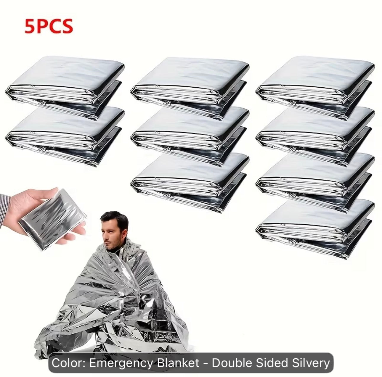 5pc Emergency Blanket